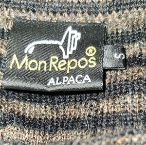 MON REPOS Long sleeve pullover sweater